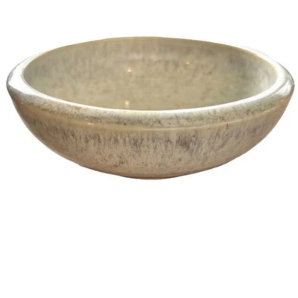 ANTHROPOLOGIE FAUX MARBLE TRINKET DISH BOWL HOME DECOR MINIMALIST MODERN - Picture 7 of 7